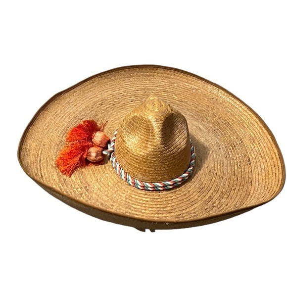 Hat, Sombrero, Federal Straw, Hallmark, Vintage, Provenance,, SIZE 7.5 - Picture 5 of 9